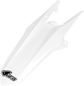 UFO MX Rear Fender - White HU03351-041