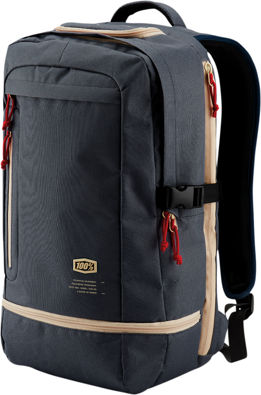 100% Transit Backpack - Steel 01005-245-01