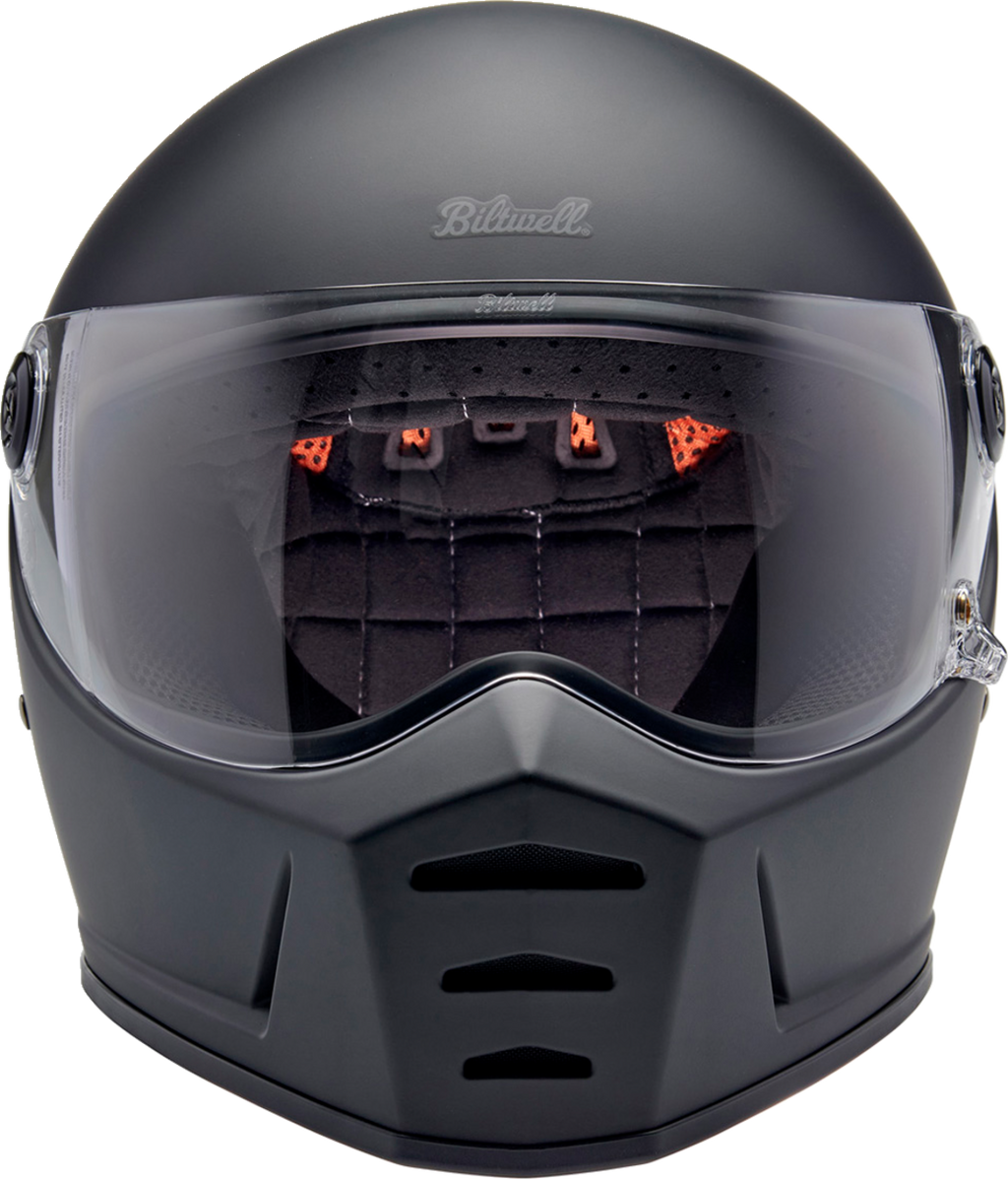 BILTWELL Lane Splitter Helmet - Flat Black - Medium 1004-201-503