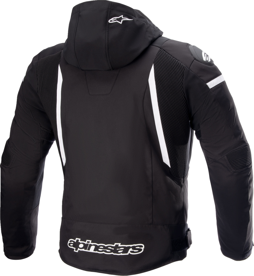ALPINESTARS Zaca Waterproof Jacket - Black/White - 4XL 3206423-12-4XL