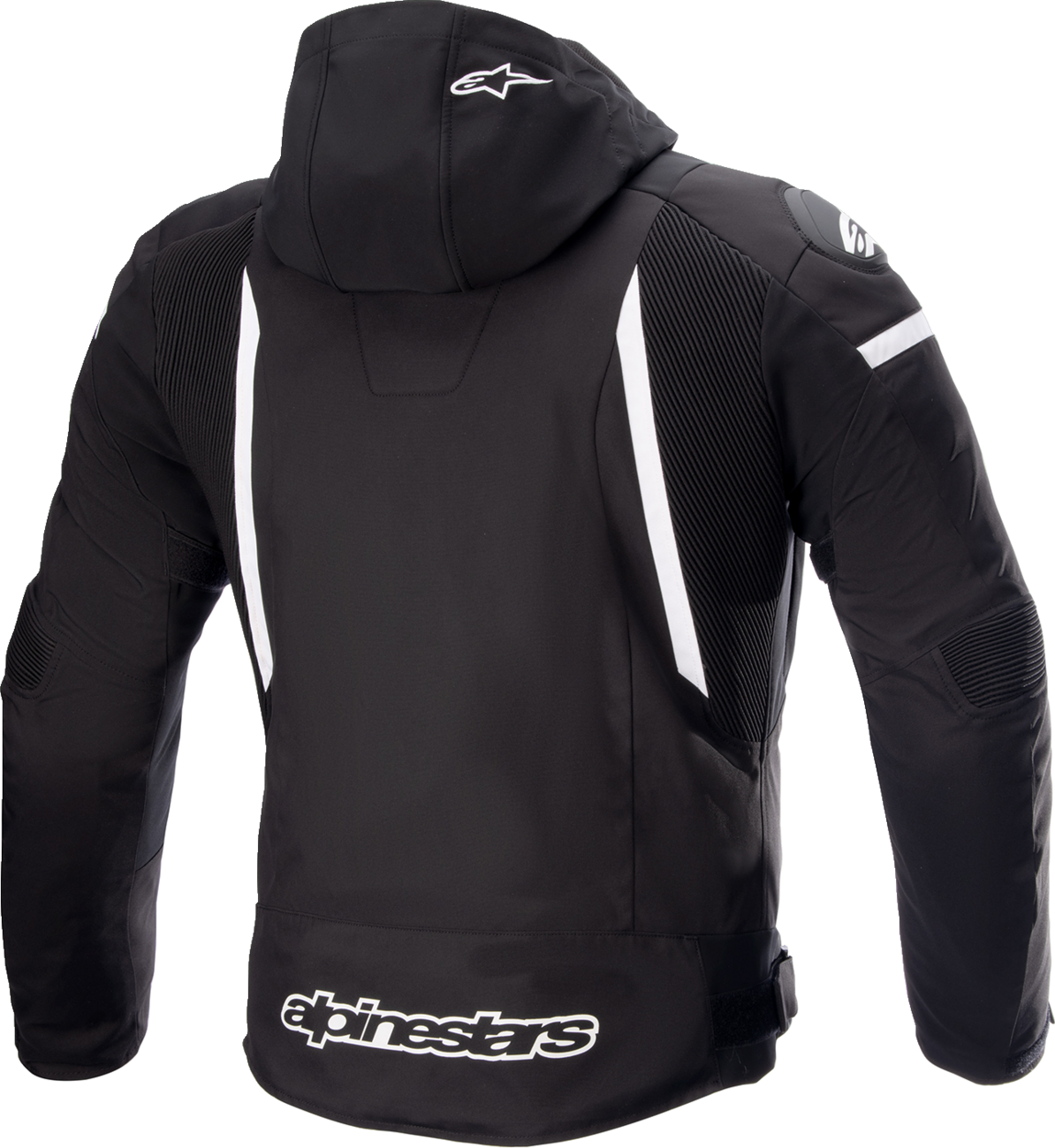 ALPINESTARS Zaca Waterproof Jacket - Black/White - 4XL 3206423-12-4XL