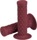 BILTWELL Grips - Thruster - 1" - Oxblood 6702-0301