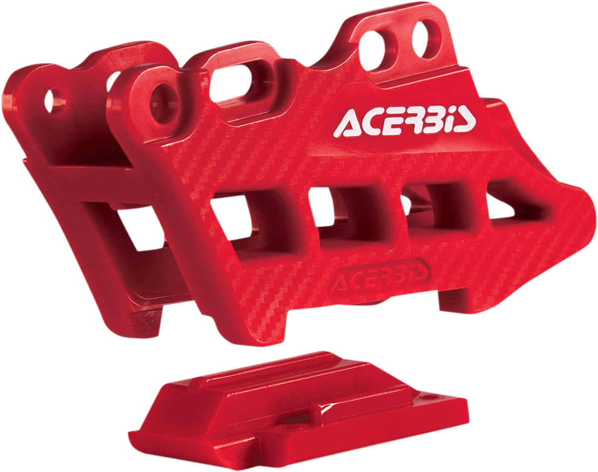 ACERBIS Complete Chain Guide Block - Honda - Red 2410960004