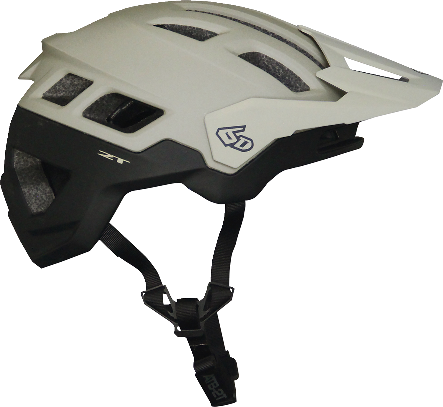 6D ATB-2T Helmet - Ascent - Sand/Black Matte - XS/S 23-0034