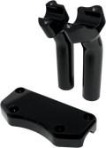 DRAG SPECIALTIES Risers - 5-1/2" - Buffalo - Top - Black 0602-0591