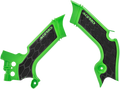 ACERBIS X-Grip Frame Guards - Green/Black 2742601089