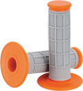 MOOSE RACING Grips - Qualifier - Half Waffle - Orange 1MG0715-EVM