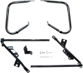 DRAG SPECIALTIES Saddlebag Support Brackets - Black - 09-13FLT 21058B