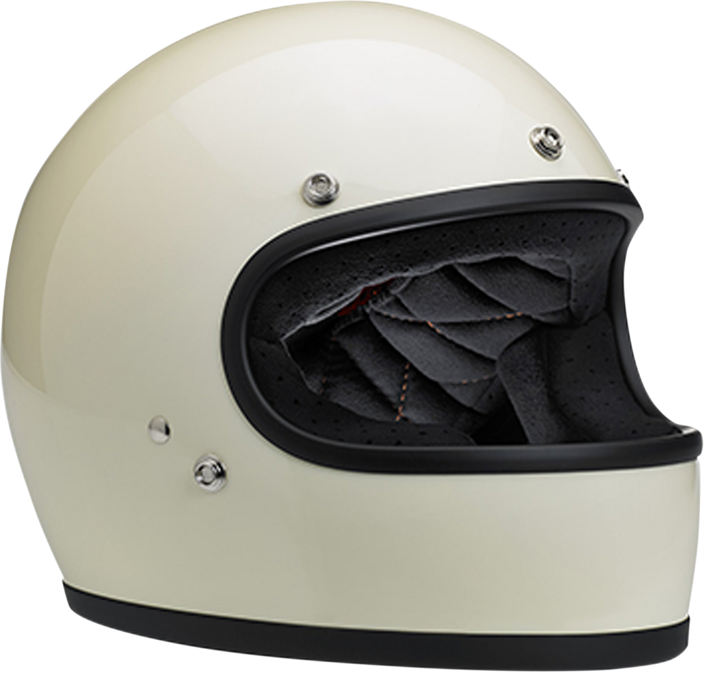 BILTWELL Gringo Helmet - Gloss Vintage White - 2XL 1002-102-106