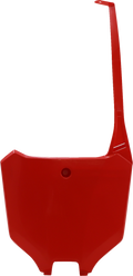 UFO Front Number Plate - Red HO05607-070