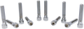 DRAG SPECIALTIES Smooth Socket Head - 3/8"-24 x 2" MPB254S