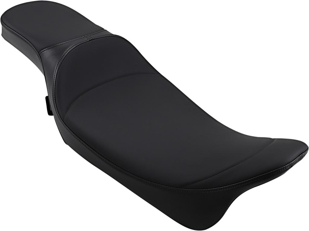 DRAG SPECIALTIES Extended Reach Predator Seat - Mild Stitched - FL '08-'22 0801-1006