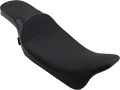 DRAG SPECIALTIES Extended Reach Predator Seat - Mild Stitched - FL '08-'22 0801-1006