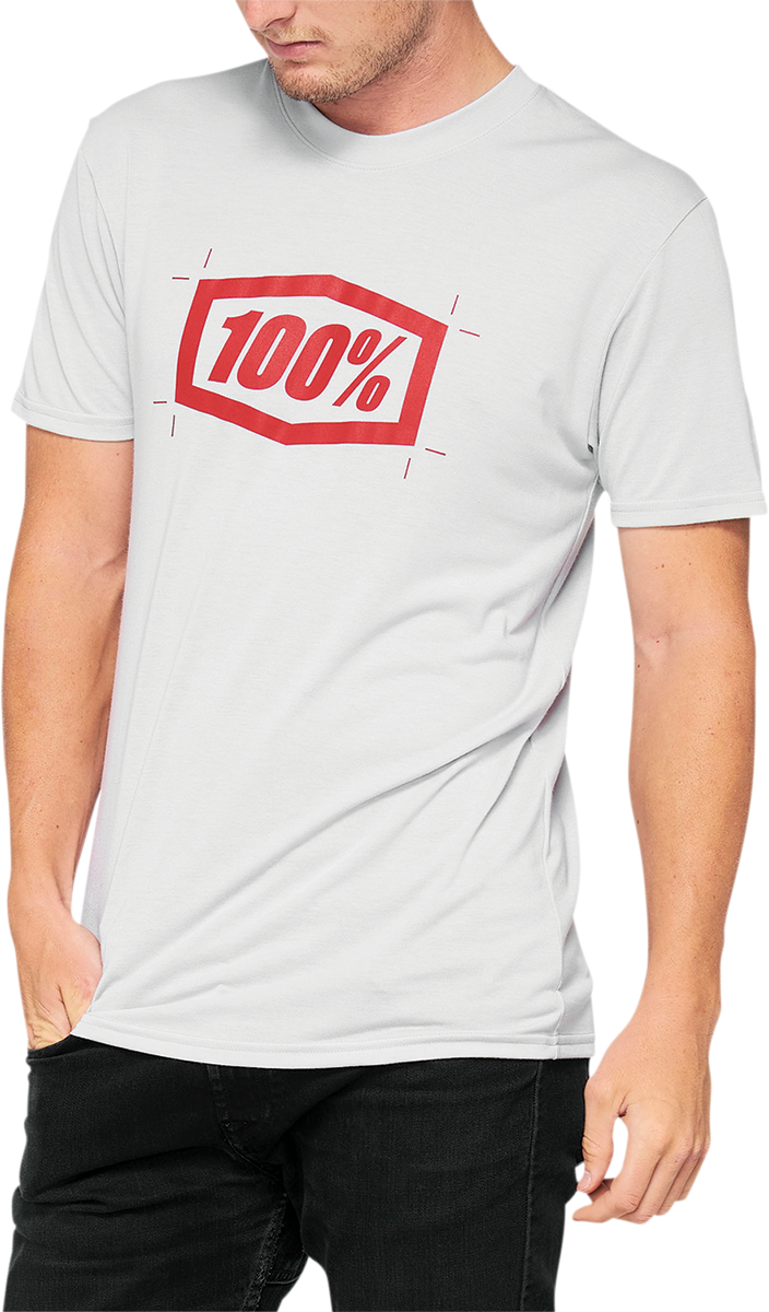 100% Cropped Tech T-Shirt - Vapor - XL 35026-404-13