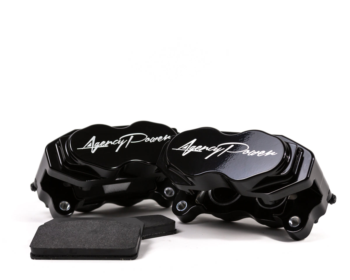 Agency Power Big Brake Kit Front and Rear Black Can-Am Maverick X3 Turbo