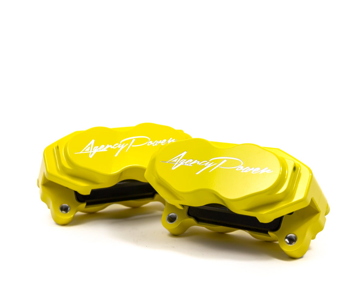 Agency Power Big Brake Kit Front and Rear Yellow Can-Am Maverick X3 Turbo