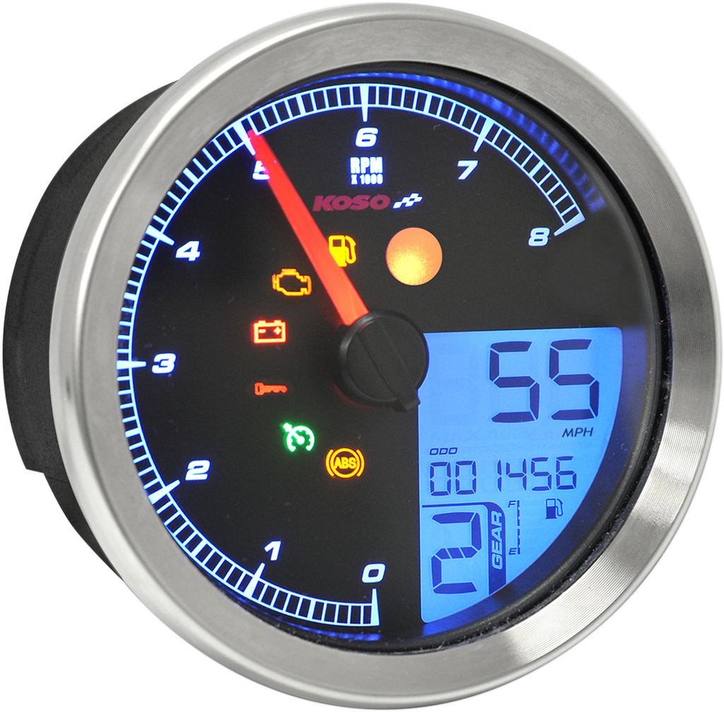 KOSO NORTH AMERICA TSCH MULTI METR HD-04 SIL BA051201