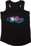 MOOSE RACING Women's Retro Tank T-Shirt - Black - Small 3031-4028