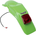 UFO Enduro Rear Fender - W/Light - Green KA02789-026
