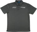 MOOSE RACING Polo Shirt - Heather Charcoal - 2XL 3040-2658