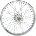 DRAG SPECIALTIES Front Wheel - Single Disc/No ABS - Chrome - 21"x2.15" 64377