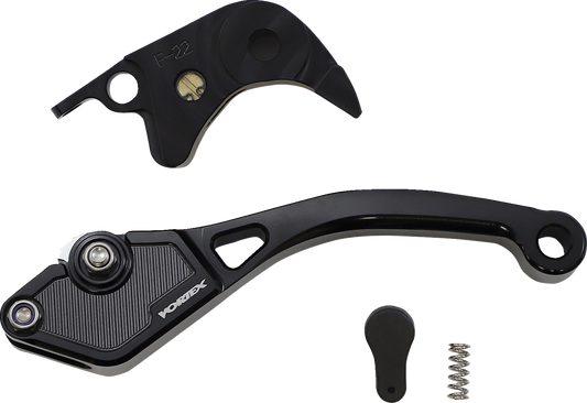 VORTEX Brake Lever - Short - Black LVB162