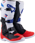 ALPINESTARS Tech 3 Boots - White/Red/Black - US 10 2013018-2307-10