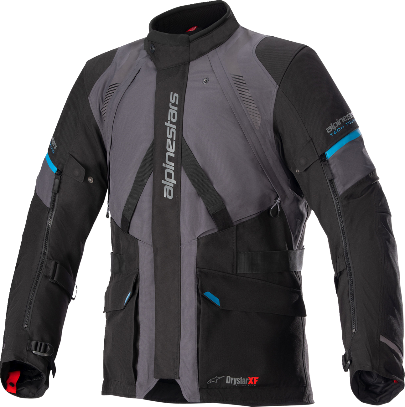 ALPINESTARS Monteira Drystar® XF Jacket - Gray/Black/Blue - 4XL 3205123-9617-4X