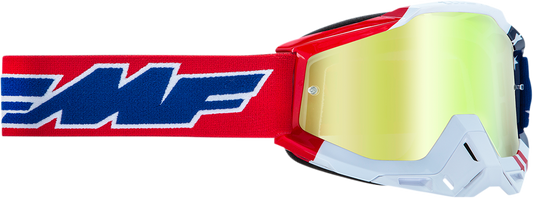 FMF PowerBomb Goggles - US of A - Gold F-50037-00006 2601-2982