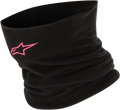 ALPINESTARS Neck Warmer - Black/Pink 4758614-1039
