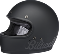 BILTWELL Gringo Helmet - Flat Black Factory - Small 1002-638-102