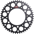 RENTHAL Sprocket - Honda - Black - 49 Tooth 154U-520-49GRBK