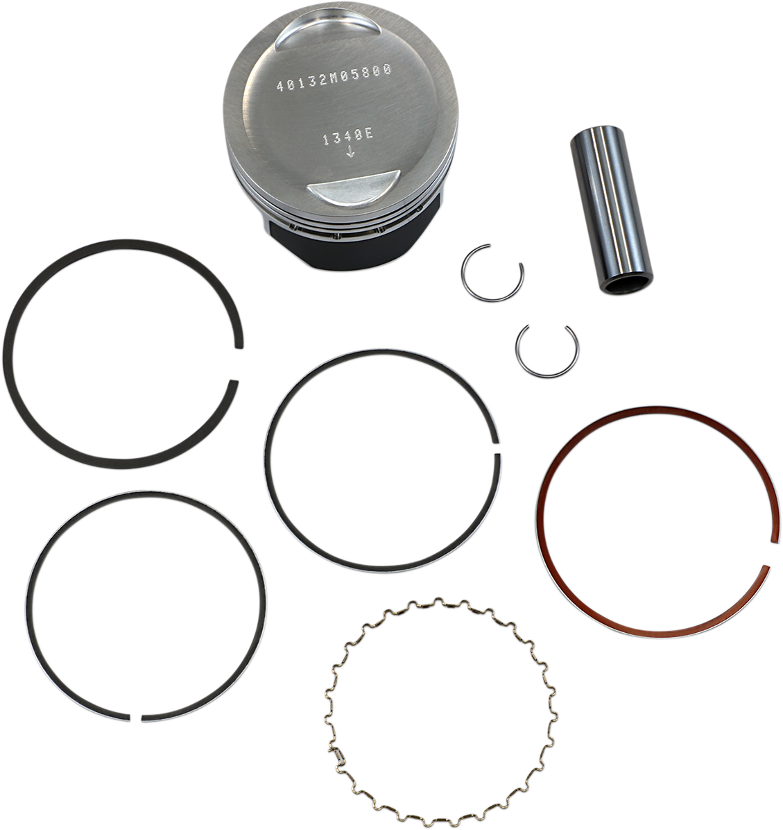WISECO Piston Kit - Standard NF 03-05 CRF150F;ACT 10:1 High-Performance 40132M05800