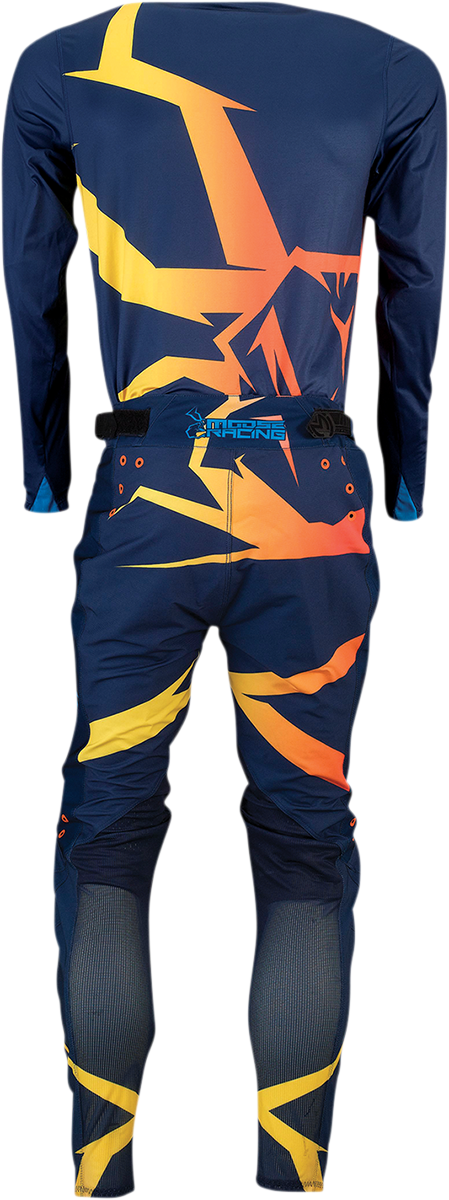 MOOSE RACING Agroid Pants - Navy/Orange - 34 2901-9267