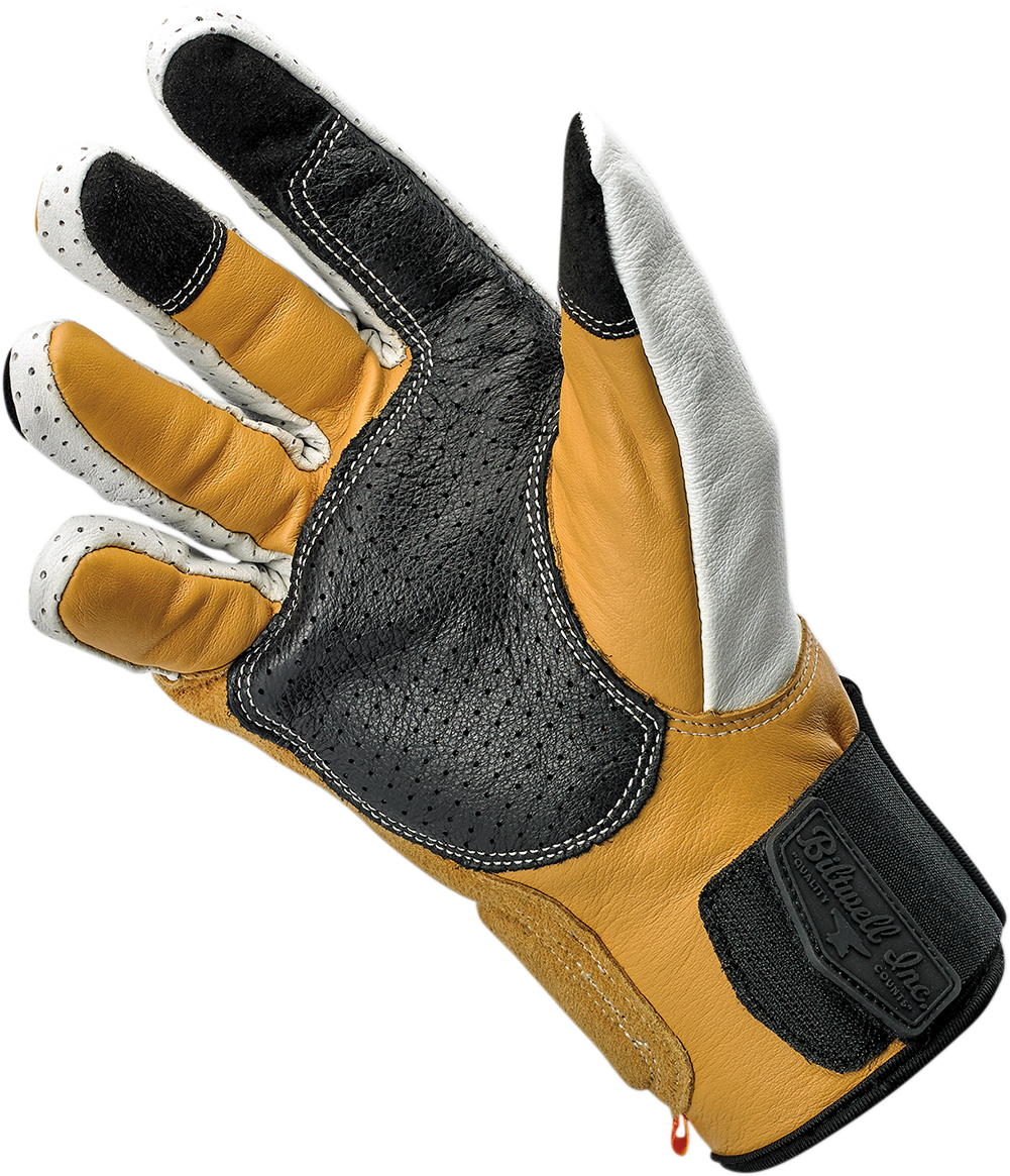 BILTWELL Borrego Gloves - Cement - Large 1506-0409-304