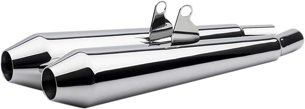 BRITISH CUSTOMS Predator Pro™ Mufflers - Polished BC902-104-P