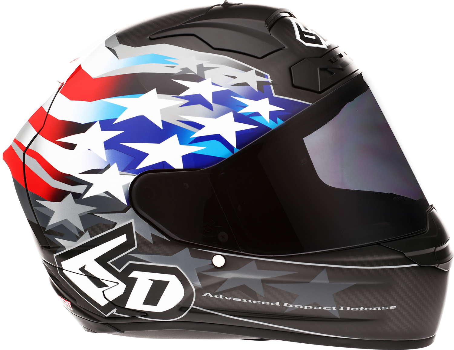6D ATS-1R Helmet - Patriot - Red/White/Blue - 2XL 30-0699