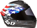6D ATS-1R Helmet - Patriot - Red/White/Blue - Large 30-0697