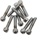 DRAG SPECIALTIES Bolts - Socket-Head - Smooth - 8-32 x 7/8" MPB190S