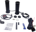 KOSO NORTH AMERICA Grips - Heated - Twist Throttle - 5 Level - 1" ONLY FOR 1" BARS AM10706G