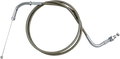MOTION PRO Throttle Cable - Push - Suzuki - Stainless Steel 64-0238
