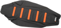 MOOSE RACING Ribbed Seat Cover - Black Cover/Orange Ribs - KTM KTM8518-336