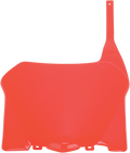 UFO Front Number Plate - Red HO04629-070