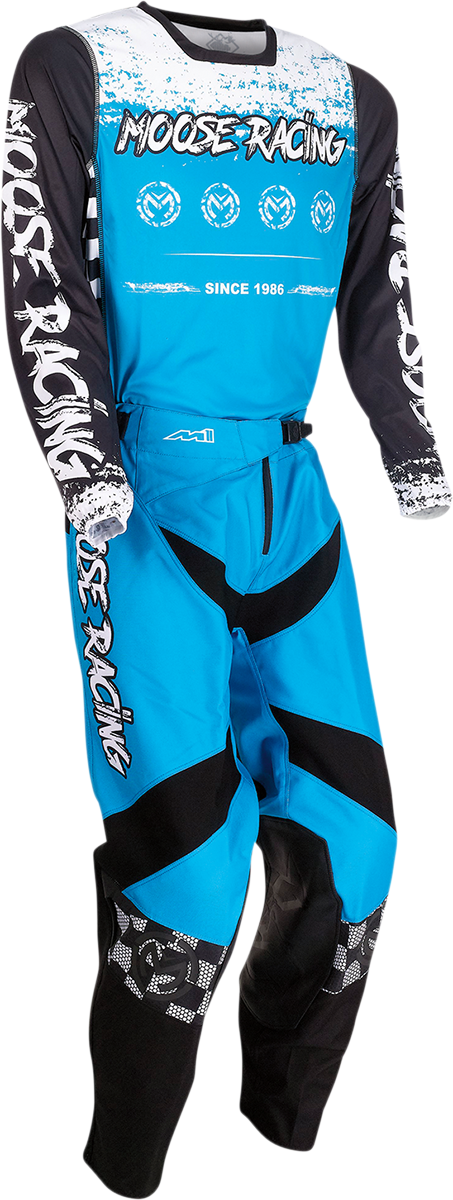 MOOSE RACING M1 Jersey - Blue/Black - Large 2910-6866