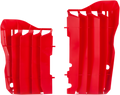 UFO Radiator Louvers - Red - CRF250 AC02452