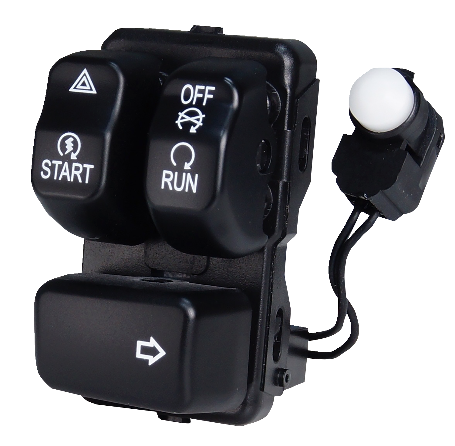 DRAG SPECIALTIES Control Module - Right - Black XL models is '14-'20  78590B