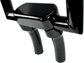 DRAG SPECIALTIES Risers - 5-1/2" - Big Buffalo - Top - Black 0602-0607