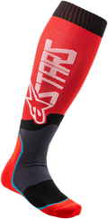 ALPINESTARS MX Plus 2 Socks - Red/White - Small/Medium 4701920-32-SM
