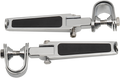 DRAG SPECIALTIES U-Clamp Footpegs - Rubber Inlay 17-6452BXLB1