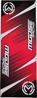 MOOSE RACING Absorbent Pit Pad - Moose - Red HC RD M80210